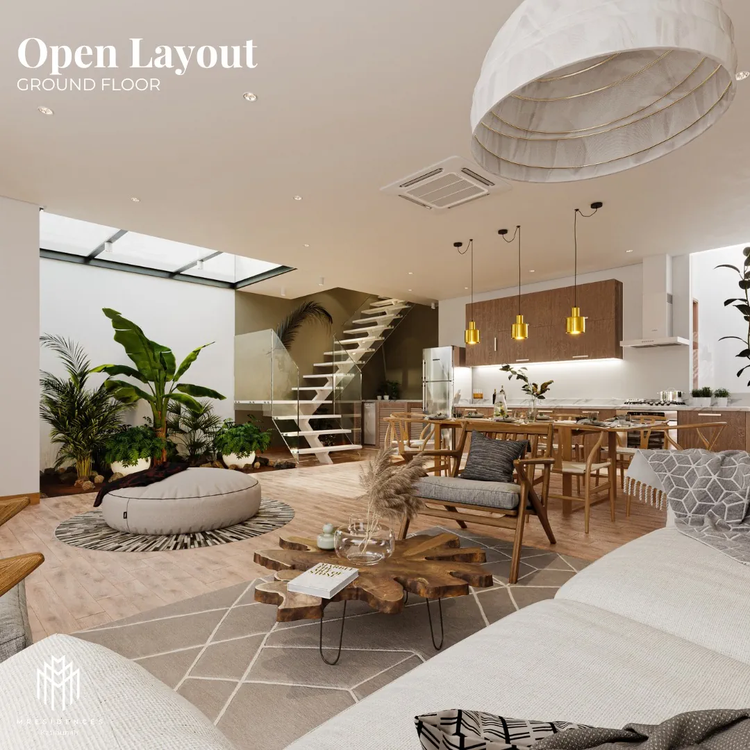 The Kiara living room